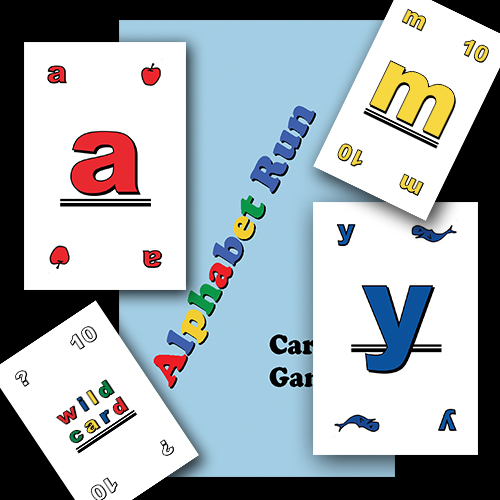 Alphabet Run Card Game