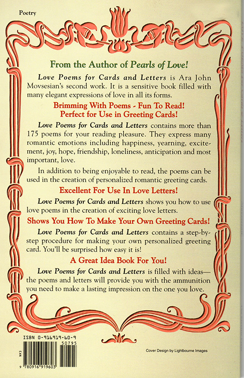 Love Poems for Cards & Letters